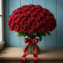 Букет Красные розы Блэк Меджик в Вартемяги