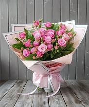 Букет Розовый кустик в Вартемяги