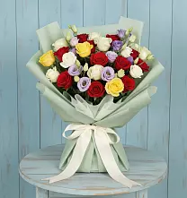 Букет цветов из:  Розы в Вартемяги
