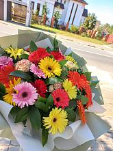 Букет цветов из:  Герберы #REPLACE_PRED# Вартемяги