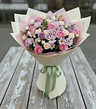 Букет цветов из:  Розы и Хризантемы в Вартемяги