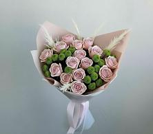 Букет цветов из:  Розы и Хризантемы #REPLACE_PRED# Вартемяги