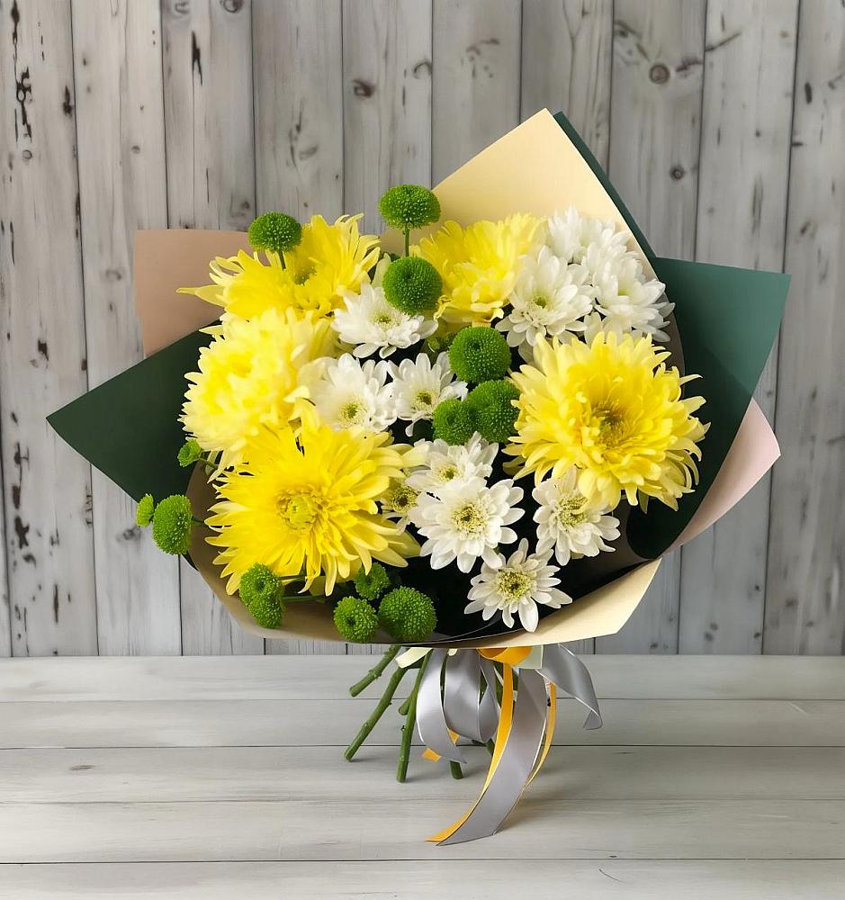 Букет цветов из: Хризантемы в Вартемяги